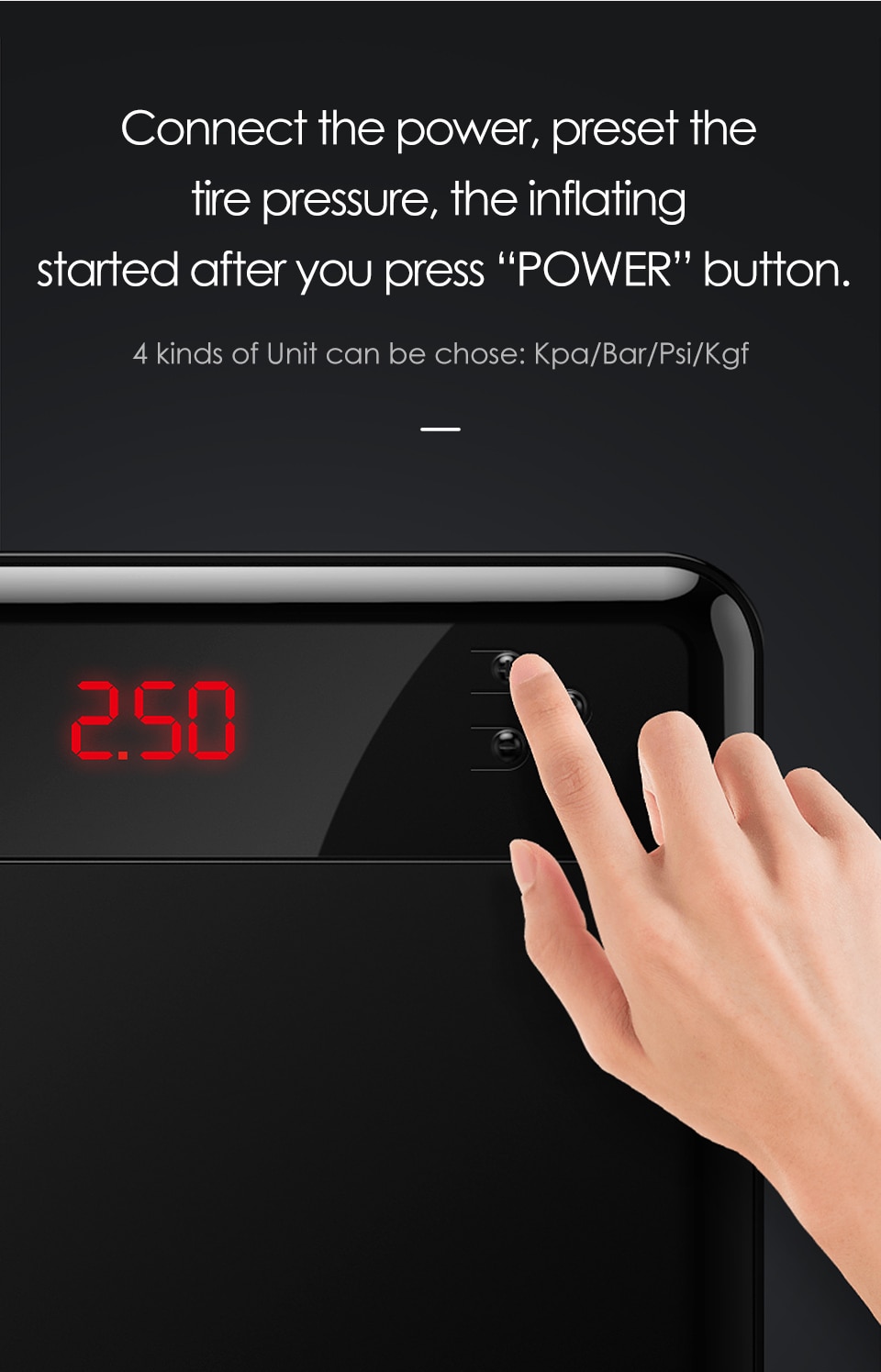 Licheers Car Air Compressor Intelligent Auto Tire Fast Inflatable Pump Mini Portable Electric Car Tyre Inflator Compresor Licheers Car Air Compressor Intelligent Auto Tire Fast Inflatable Pump Mini Portable Electric Car Tyre Inflator Compresor