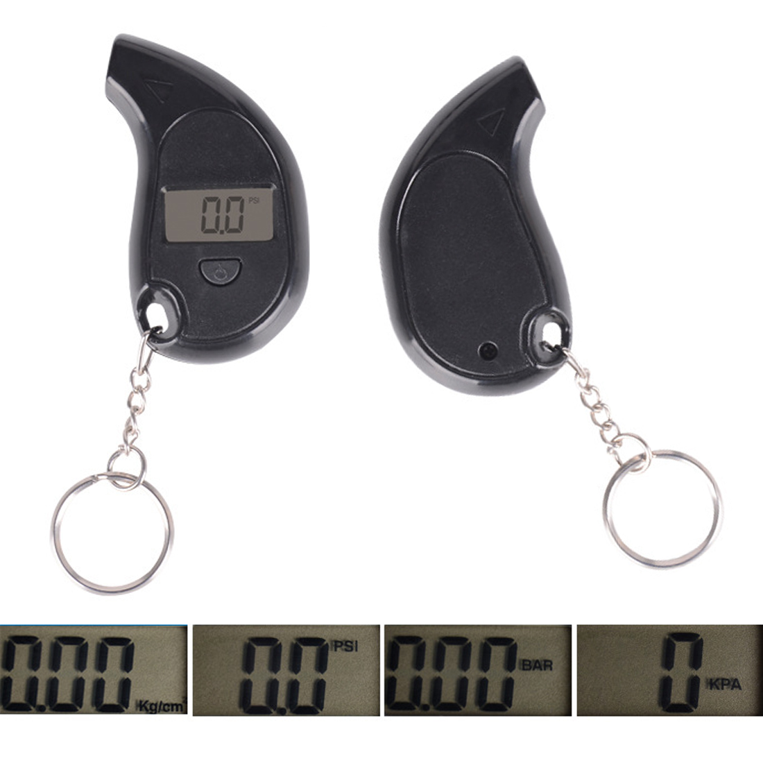 ABS 5-100 PSI BAR Digital Auto Wheel Tire Air Pressure Gauge Meter Test Tyre Tester For Vehicle Motorcycle Car