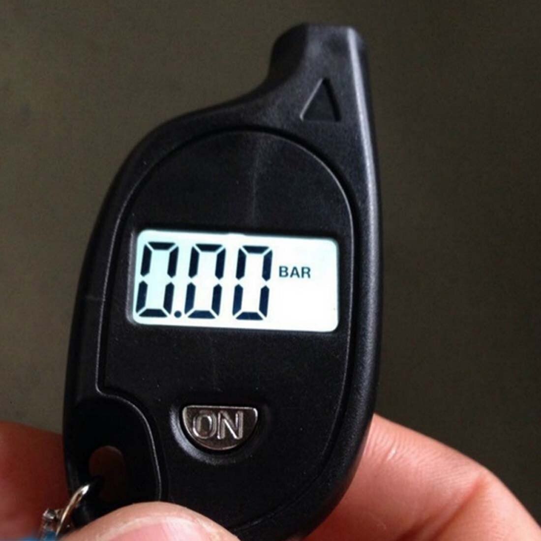 ABS 5-100 PSI BAR Digital Auto Wheel Tire Air Pressure Gauge Meter Test Tyre Tester For Vehicle Motorcycle Car