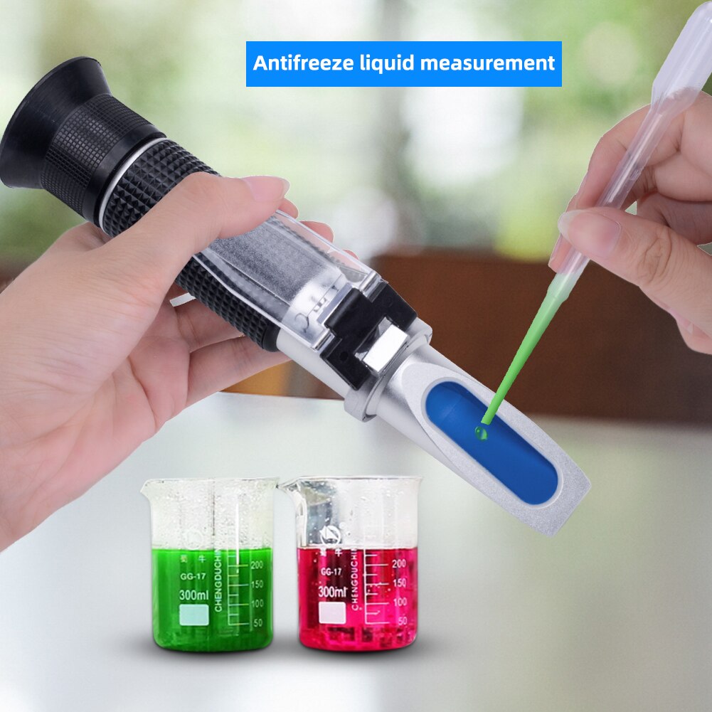 yieryi Hand Held Tester Tool 4 In 1 Engine Fluid Glycol Antifreeze Freezing Point Car Battery Refractometer Antifreeze Tester yieryi Hand Held Tester Tool 4 In 1 Engine Fluid Glycol Antifreeze Freezing Point Car Battery Refractometer Antifreeze Tester
