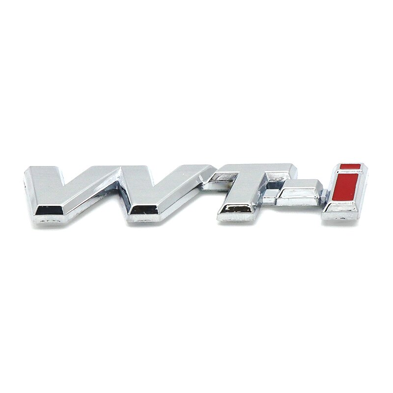 3D Metal VVTI VVT-I Emblem Badge Car Body Sticker For Car Styling Toyota Corolla 2008 Car Boot Fender Emblem Car Accessories