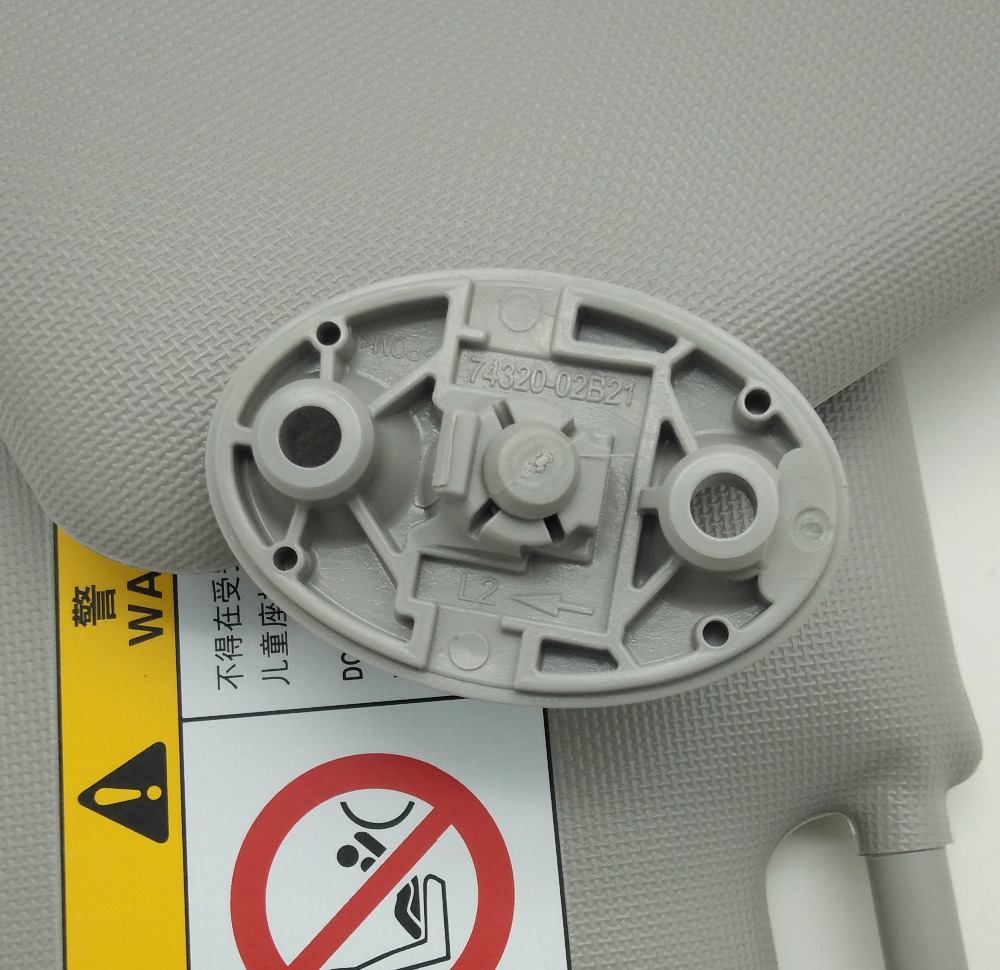 SKTOO Auto accessories sun visor for Toyota Corolla 2014-2017 with a make-up mirror sun visor 74320-02B21 74310-02K91