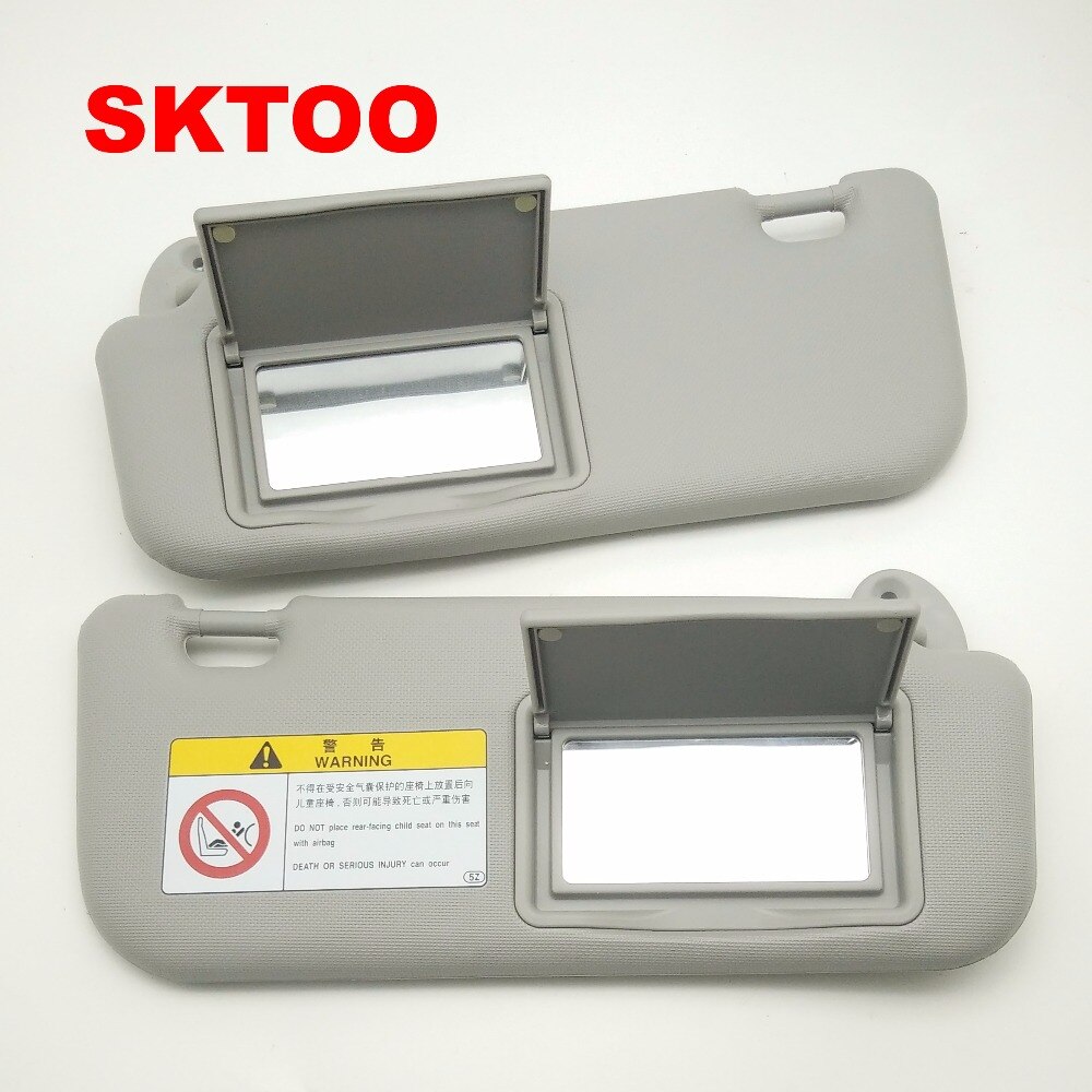 SKTOO Auto accessories sun visor for Toyota Corolla 2014-2017 with a make-up mirror sun visor 74320-02B21 74310-02K91