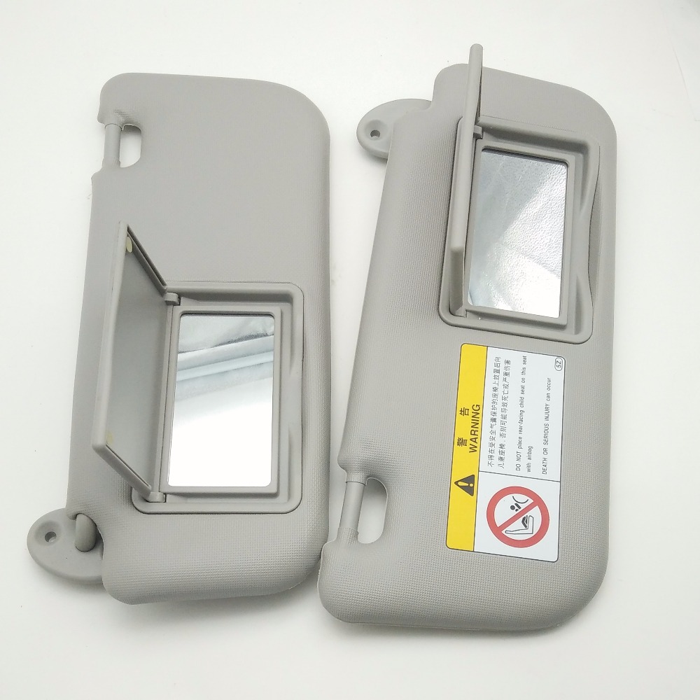 SKTOO Auto accessories sun visor for Toyota Corolla 2014-2017 with a make-up mirror sun visor 74320-02B21 74310-02K91