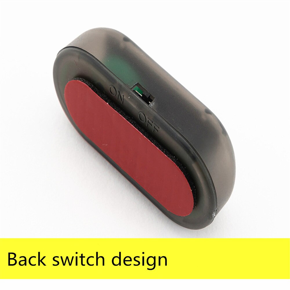 Solar USB Power Car Alarm Light Anti-Theft Warning Flash Blinking Fake Car Led Light Flash Blinking Lamp Red Blue New Update