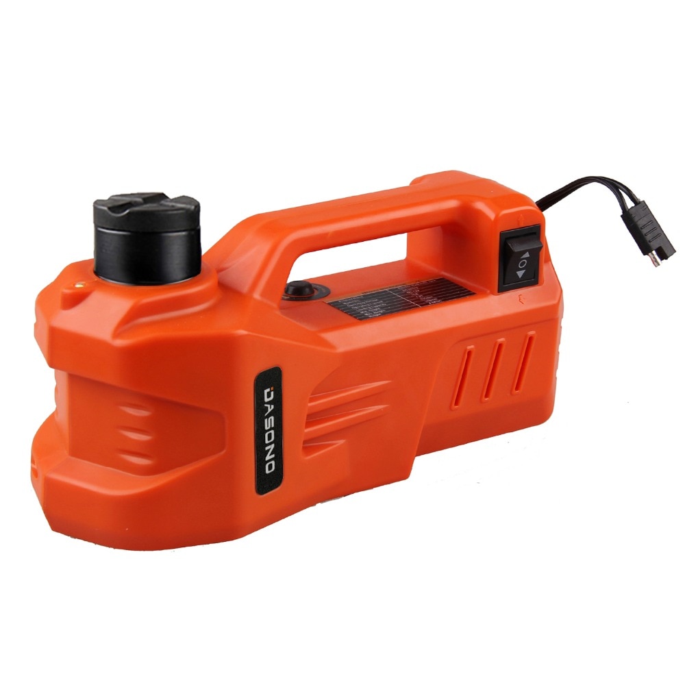 KUNFINE 12V 3Ton Car Electric Tire Lifting Car Jacks Hydraulic Air Infatable Car Floor Jack