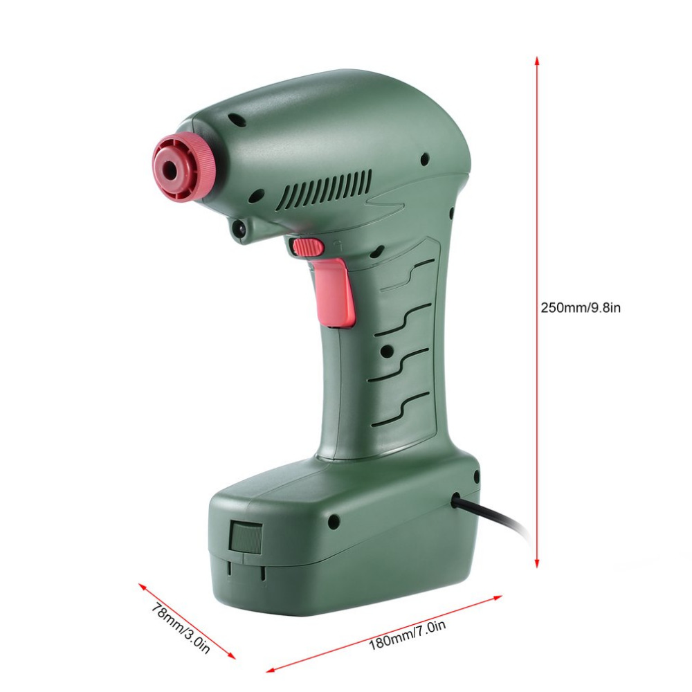 Handheld Portable Air Compressor Auto Tire Inflator Pump Car Tool for Outdoor Emergency Sport Ball Pool Toys Air Mattresses