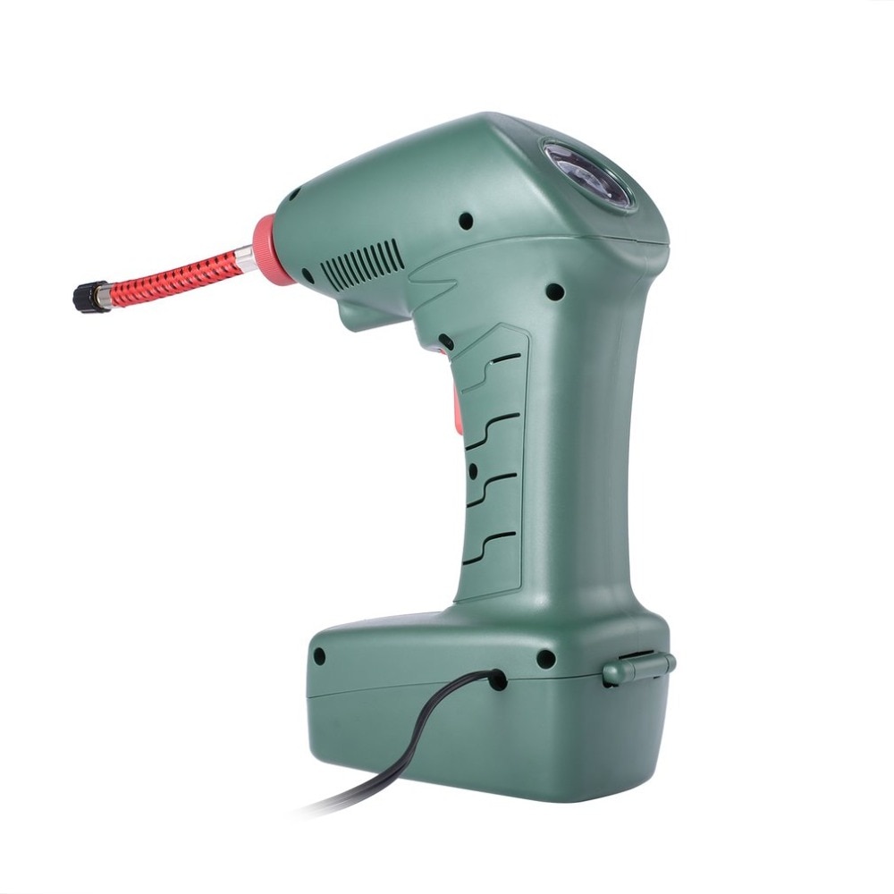 Handheld Portable Air Compressor Auto Tire Inflator Pump Car Tool for Outdoor Emergency Sport Ball Pool Toys Air Mattresses