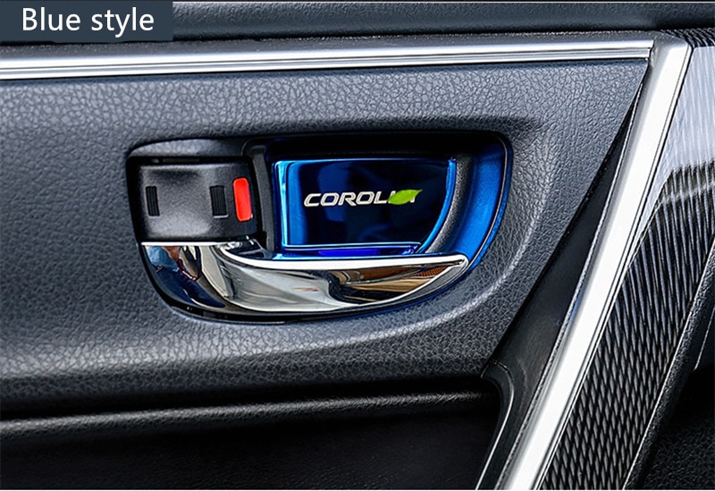 car interior door handle ornament for toyota camry 2012-2016 corolla 2014-2018 sticker stainless steel accessories car styling car interior door handle ornament for toyota camry 2012-2016 corolla 2014-2018 sticker stainless steel accessories car styling
