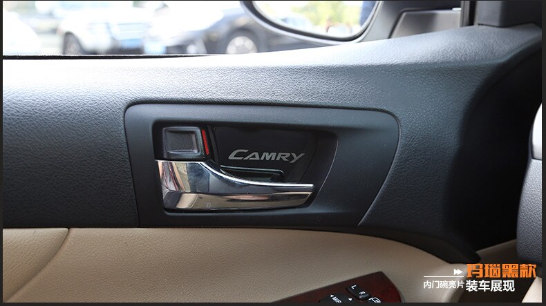 car interior door handle ornament for toyota camry 2012-2016 corolla 2014-2018 sticker stainless steel accessories car styling car interior door handle ornament for toyota camry 2012-2016 corolla 2014-2018 sticker stainless steel accessories car styling