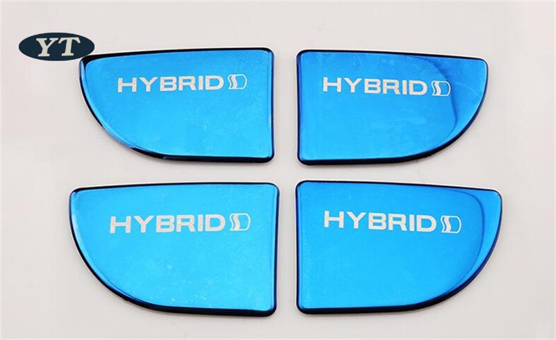 Auto Door Inner Bowl Sticker interior moulding for toyota Corolla auris 2014-2018 ,4pcs/lot, car accessories