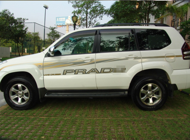 Luhuezu 3M Car Body Sticker Land Cruiser Prado Name For Toyota Land Cruiser Prado LC120 2003-2009 Accessories Luhuezu 3M Car Body Sticker Land Cruiser Prado Name For Toyota Land Cruiser Prado LC120 2003-2009 Accessories