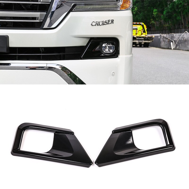 Black Warrior Accessories for Toyota Land Cruiser 200 LC200 2016 2017 2018 2019 Car Front and Rear Trim