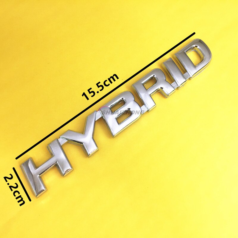 HYBRID Logo ABS Car Styling No Metal Stickers For Car Side Fender Emblem Stickers Car Rear Bumper Trunk Badge Decals Accessories HYBRID Logo ABS Car Styling No Metal Stickers For Car Side Fender Emblem Stickers Car Rear Bumper Trunk Badge Decals Accessories