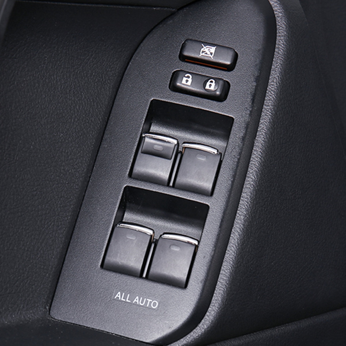 Car Window Glass Switch Button Cover for Toyota Land Cruiser Prado 150 2010 2011 2012 2013 2014 2015 2016 2017 2018 Accessories