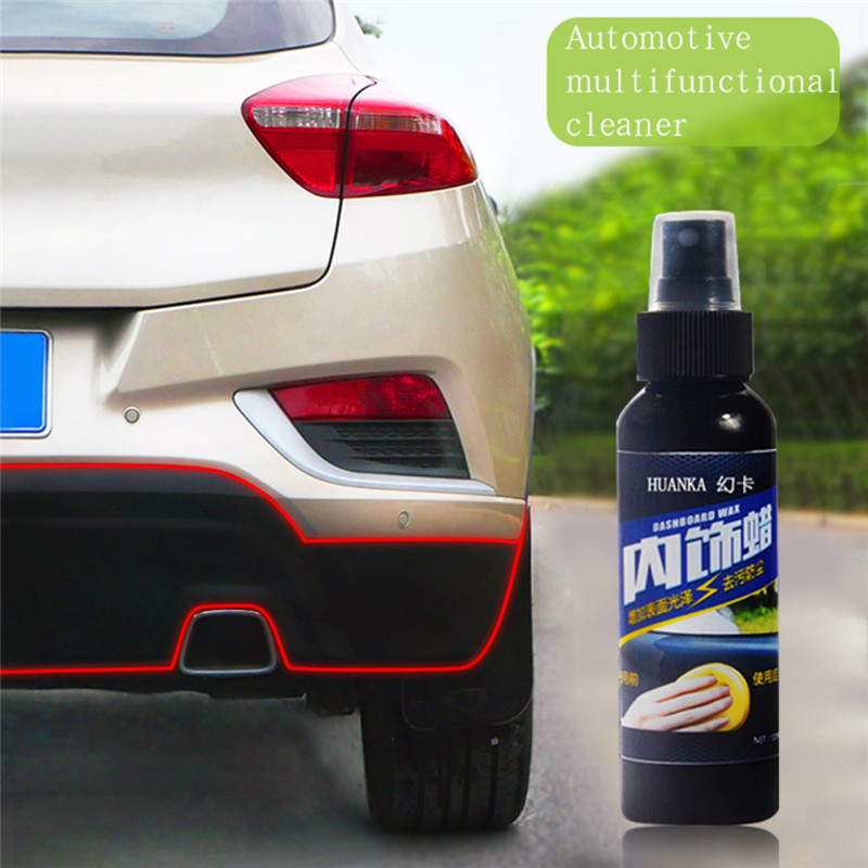 1PCS 50/120ml Multifunctional Waxing Car Interior Cleaning Tool Tire-wheel dedicated Refurbishing agent cleaner Car Accessories