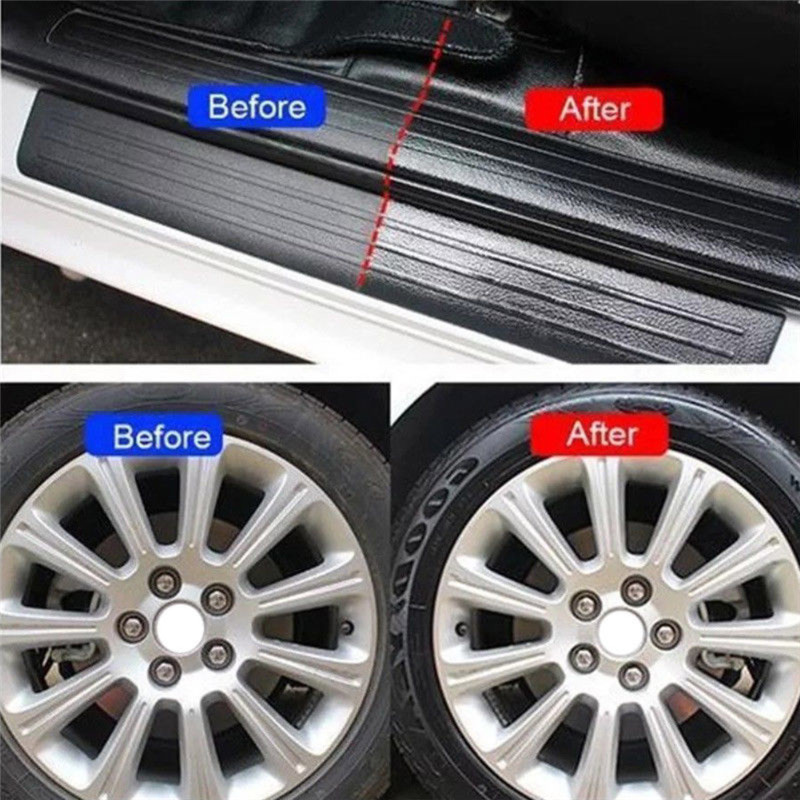 1PCS 50/120ml Multifunctional Waxing Car Interior Cleaning Tool Tire-wheel dedicated Refurbishing agent cleaner Car Accessories