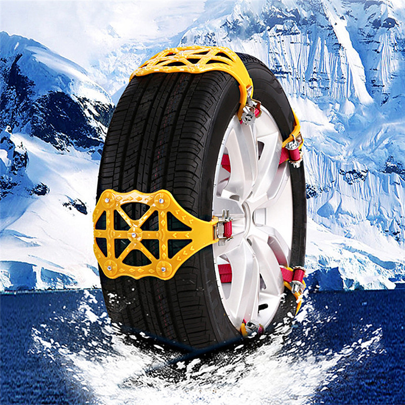 Auto Car tire snow chains Winter Non-slip Snow Emergency Thick Tire Chain Wearproof Wheel Tire Anti-skid Chain For Car Truck SUV