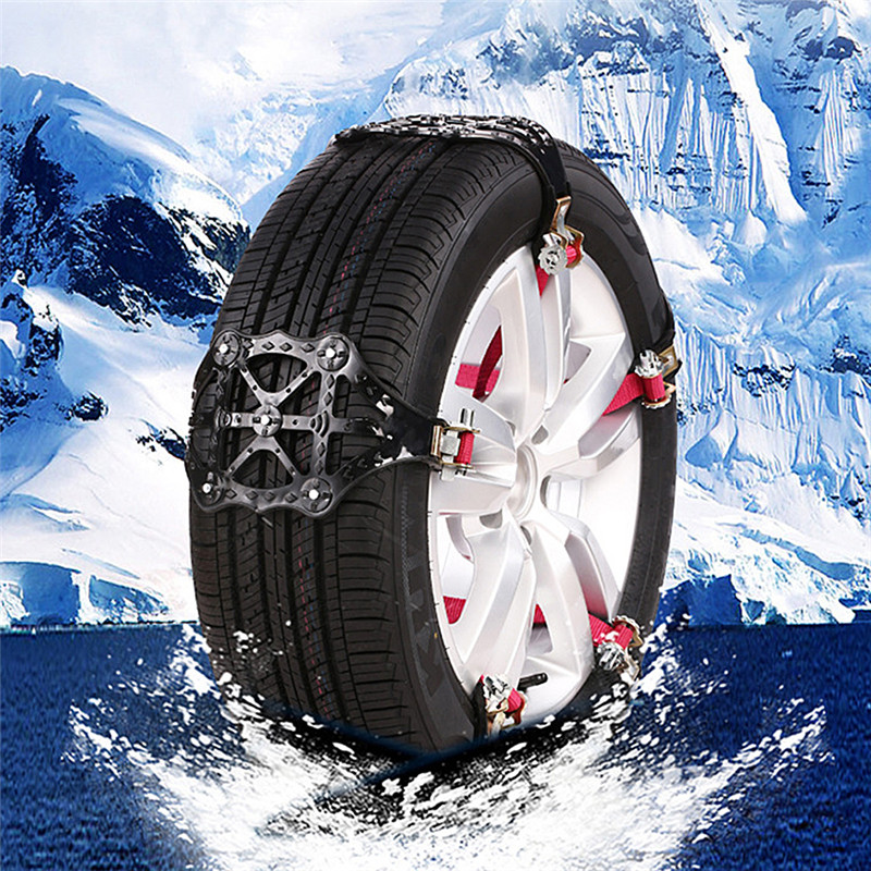 Auto Car tire snow chains Winter Non-slip Snow Emergency Thick Tire Chain Wearproof Wheel Tire Anti-skid Chain For Car Truck SUV