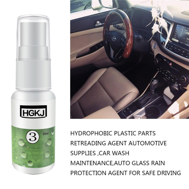 20ml retreading agent interior leather maintenance cleaner Refurbisher Agent Window Glass Auto Car Accessories Care Leather Shoe