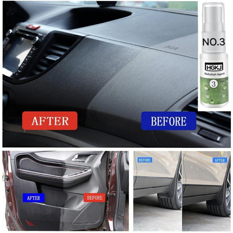 20ml retreading agent interior leather maintenance cleaner Refurbisher Agent Window Glass Auto Car Accessories Care Leather Shoe