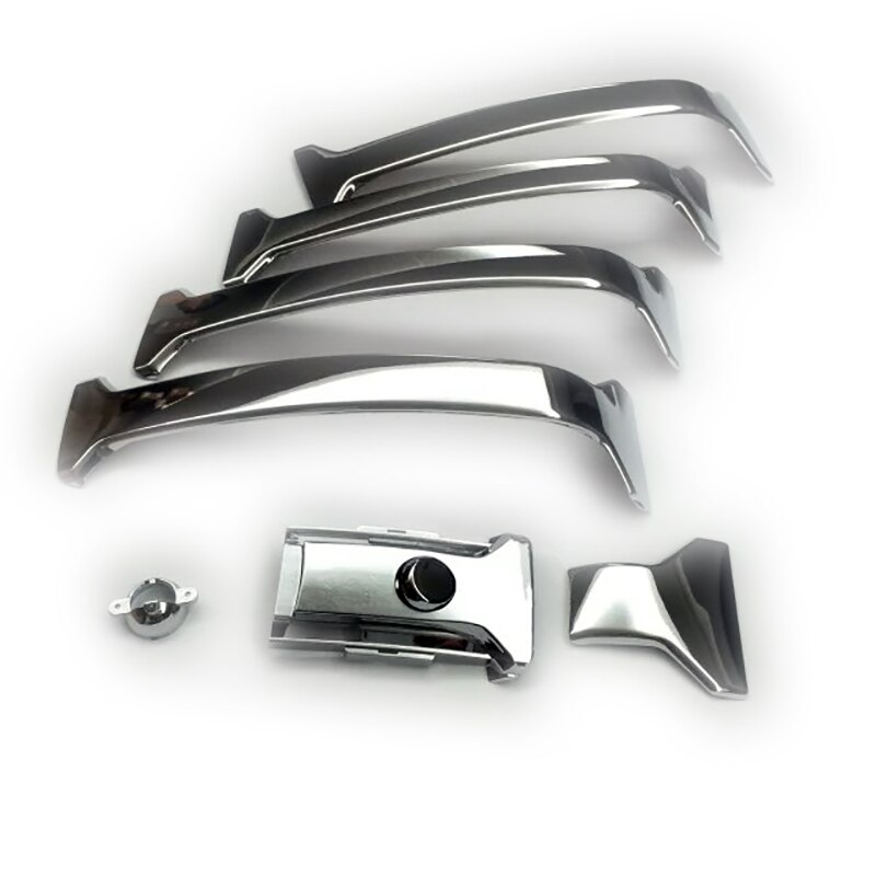 For Toyota Land Cruiser 150 Prado LC150 FJ150 2014 2015 2016 2017 Front Grille Trims Bumper Protector Chrome Car Styling For Toyota Land Cruiser 150 Prado LC150 FJ150 2014 2015 2016 2017 Front Grille Trims Bumper Protector Chrome Car Styling