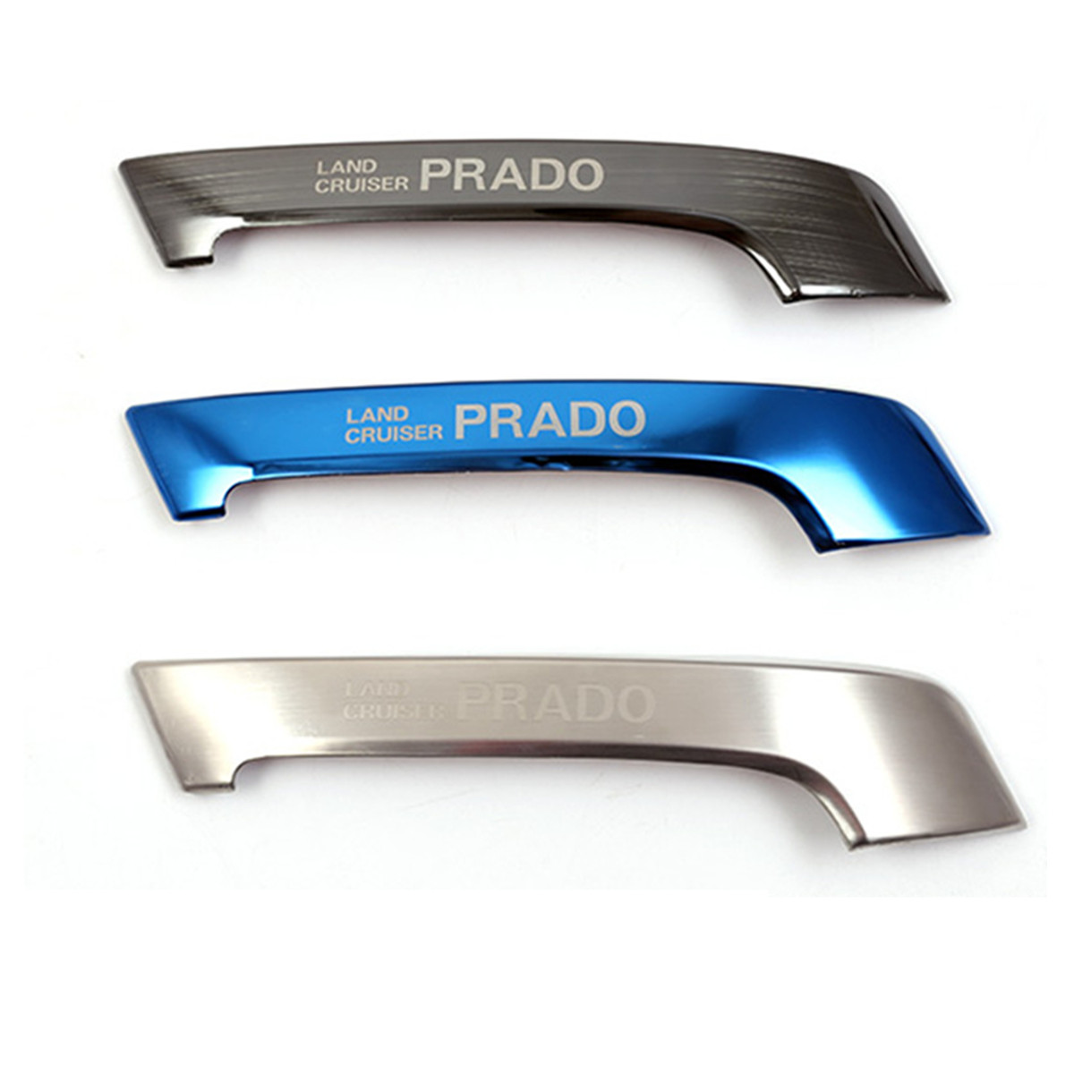 Stainless Steel Door Handle Trim Cover for Toyota Land Cruiser Prado