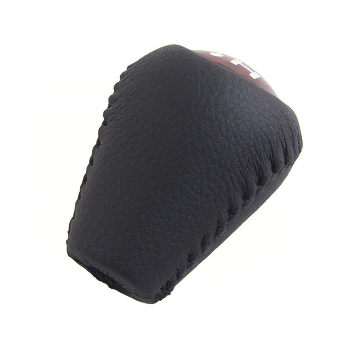 For Toyota Prado 120 2003 2004 2005 2006 2007 2008 2009 Replacement of Genuine Leather Peachwood and Black Gear Head Accessories