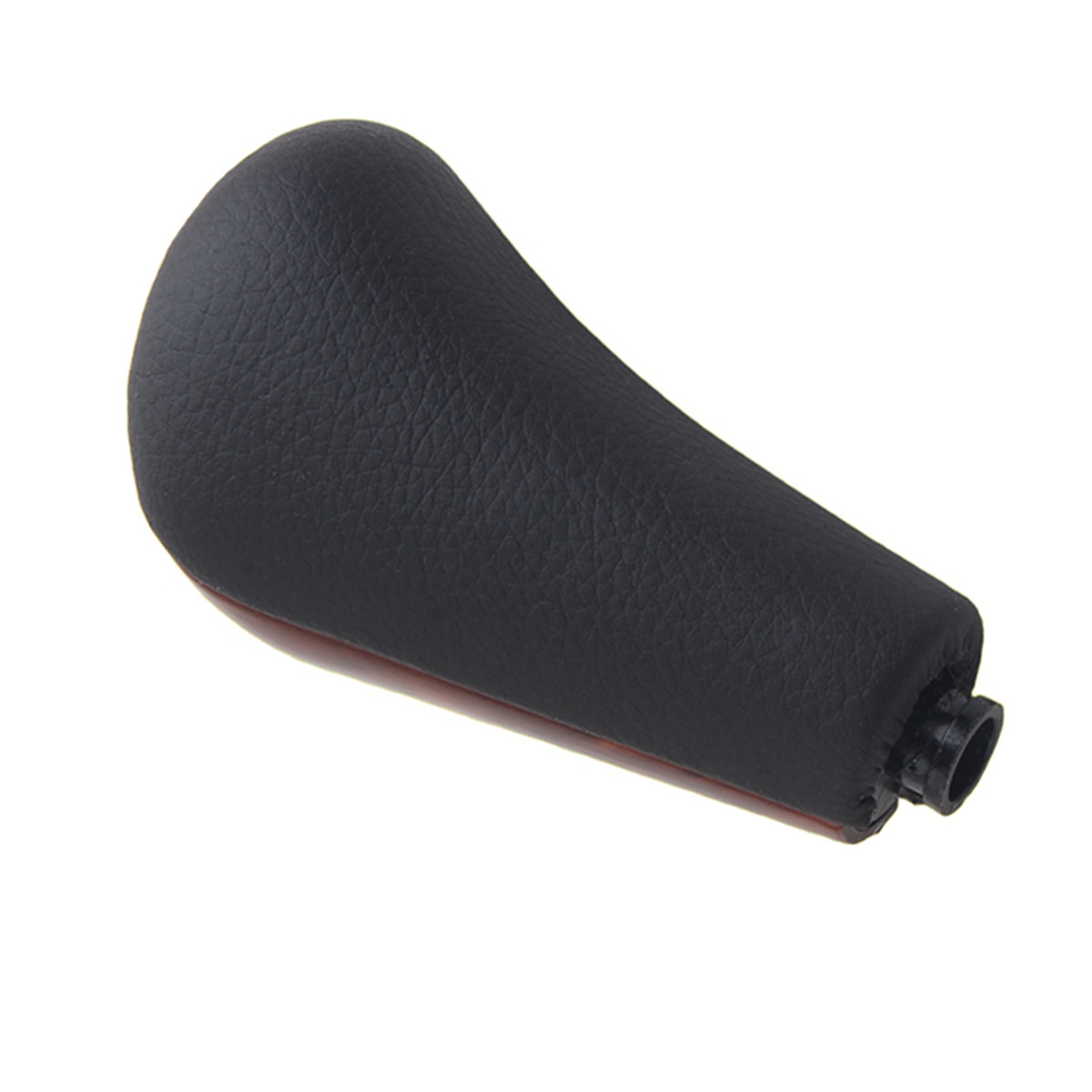 For Toyota Prado 120 2003 2004 2005 2006 2007 2008 2009 Replacement of Genuine Leather Peachwood and Black Gear Head Accessories