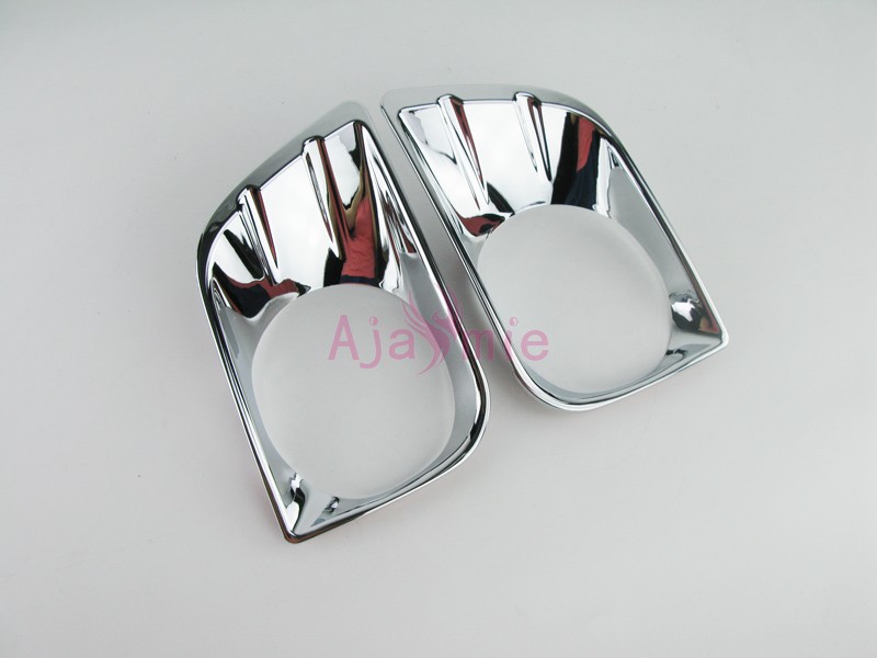 Accessories For Toyota Land Cruiser 150 Prado LC150 FJ150 2010-2013 Front Rear Fog Lamp Cover Light Trim Chrome Car-Styling Accessories For Toyota Land Cruiser 150 Prado LC150 FJ150 2010-2013 Front Rear Fog Lamp Cover Light Trim Chrome Car-Styling