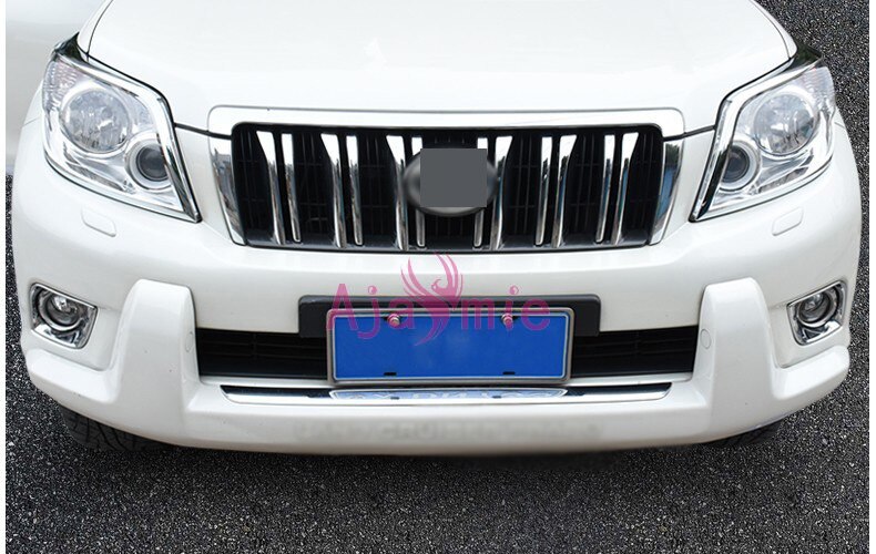 Accessories For Toyota Land Cruiser 150 Prado LC150 FJ150 2010-2013 Front Rear Fog Lamp Cover Light Trim Chrome Car-Styling Accessories For Toyota Land Cruiser 150 Prado LC150 FJ150 2010-2013 Front Rear Fog Lamp Cover Light Trim Chrome Car-Styling