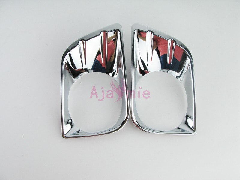 Accessories For Toyota Land Cruiser 150 Prado LC150 FJ150 2010-2013 Front Rear Fog Lamp Cover Light Trim Chrome Car-Styling Accessories For Toyota Land Cruiser 150 Prado LC150 FJ150 2010-2013 Front Rear Fog Lamp Cover Light Trim Chrome Car-Styling
