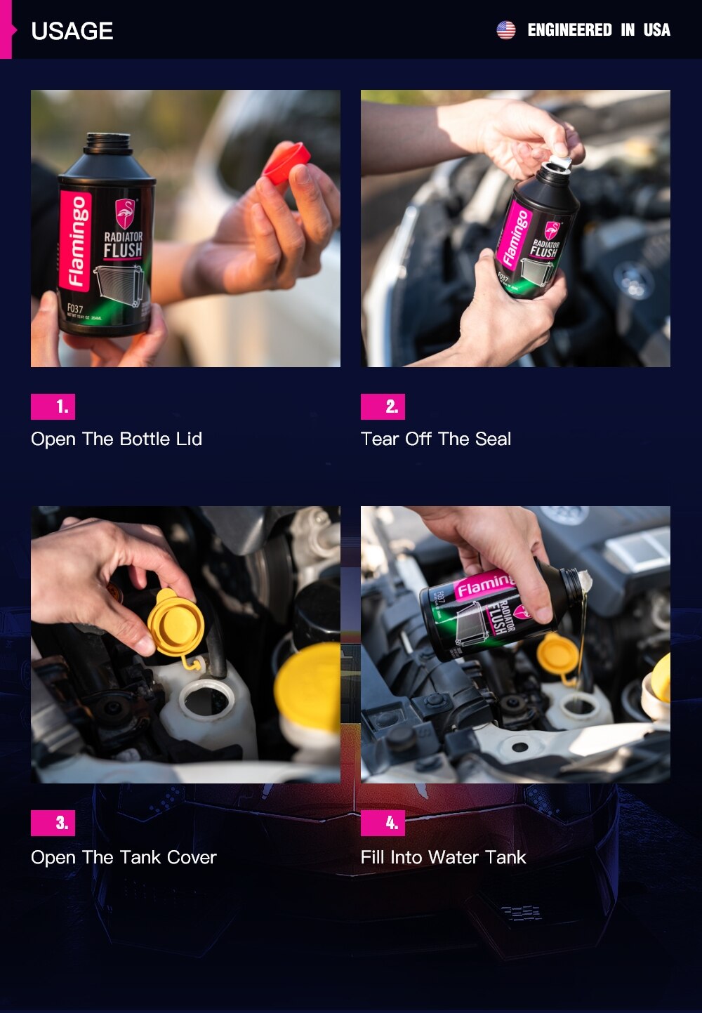 354ml Car Radiator Flush Engine Coolant Flush Cooling System Cleaner Heavy Duty Cleaning Environmental Friendly 13.41 Oz 354ml Car Radiator Flush Engine Coolant Flush Cooling System Cleaner Heavy Duty Cleaning Environmental Friendly 13.41 Oz