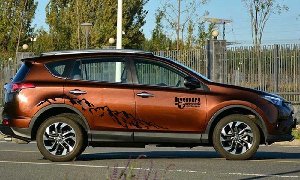 Car Side Door Stickers Vinyl Film Auto DIY Styling Decals For Toyota Prado Land Cruiser Highlander rav4 Car Tuning Accessories Car Side Door Stickers Vinyl Film Auto DIY Styling Decals For Toyota Prado Land Cruiser Highlander rav4 Car Tuning Accessories