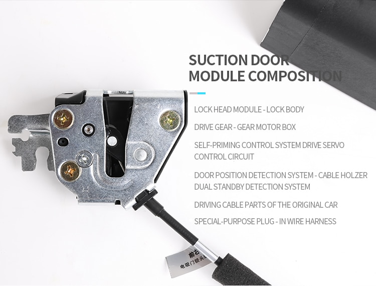 For Toyota land cruiser Electric suction door Automobile refitted automatic locks Car accessories Intelligence door For LC200