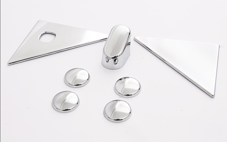 7PCS Chrome Rear Window Trims For Toyota Land Cruiser Prado