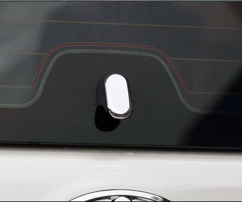 7PCS Chrome Rear Window Trims For Toyota Land Cruiser Prado