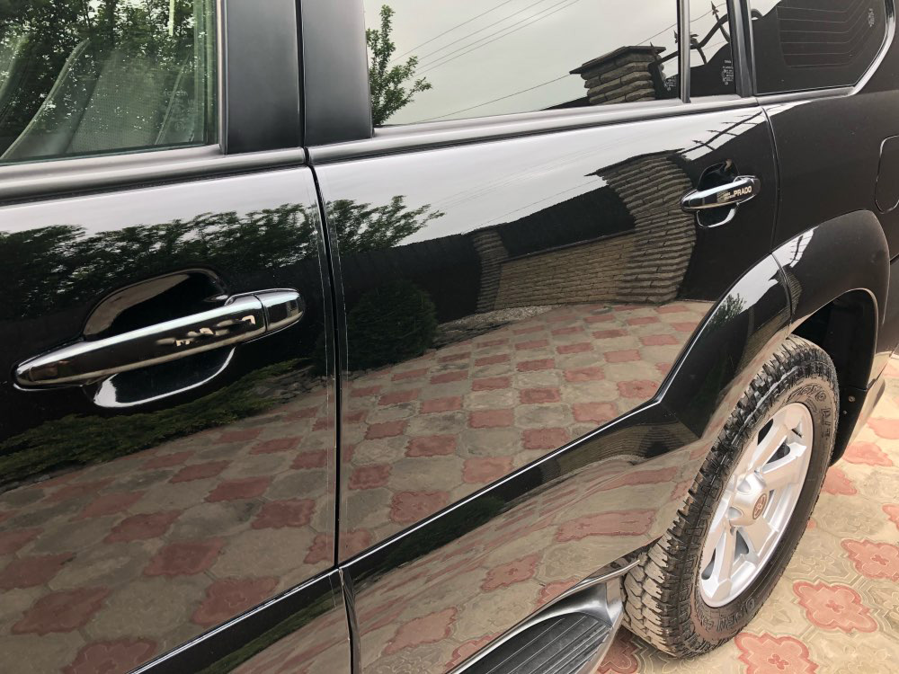 Stainless Steel Door Handle Styling Cover For Toyota Land Cruiser Prado