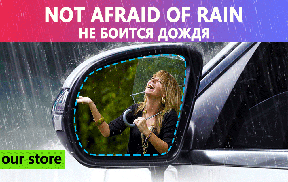 Toyota Land Cruiser Prado Rearview Mirror Rainproof Anti Fog Film