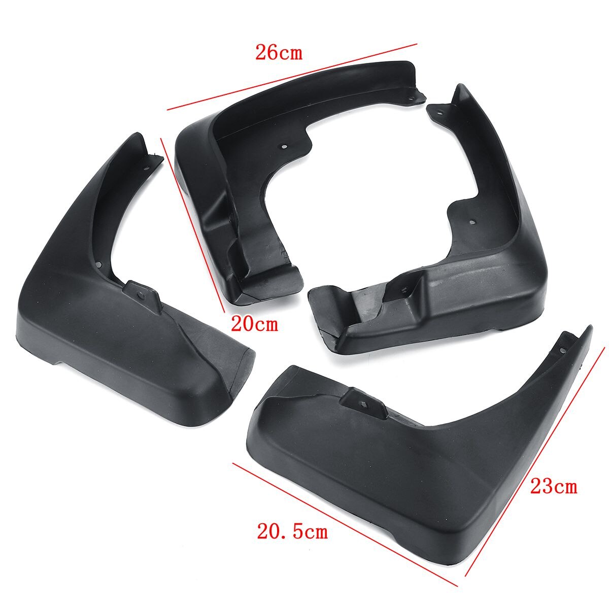 for Toyota Camry Altis Aurion XV40 2007-2011 Car Mud Flaps Fender Flares Mudguards Mudflaps Splash Guards