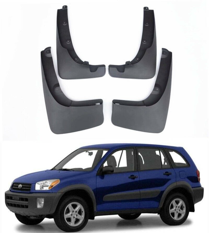 4 x Car Mudguards Mud Flaps Splash Guards fender Car Accessories For Toyota RAV4 2000-2005