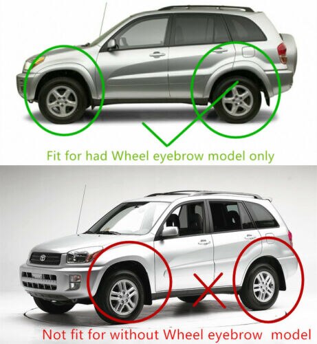 4 x Car Mudguards Mud Flaps Splash Guards fender Car Accessories For Toyota RAV4 2000-2005