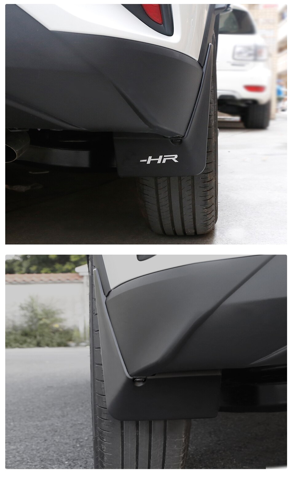Foal Burning Car Mud Flaps Fit for Toyota C-HR CHR 2016 - 2018 ABS Mudguard Splash Guard Protective Fender Car Parts Accessories