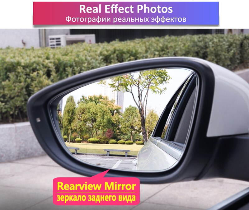 for Toyota Yaris Vitz 2000 - 2019 XP10 XP90 XP130 10 90 130 Anti Fog Film Cover Rearview Mirror Rainproof Anti-Fog Accessories