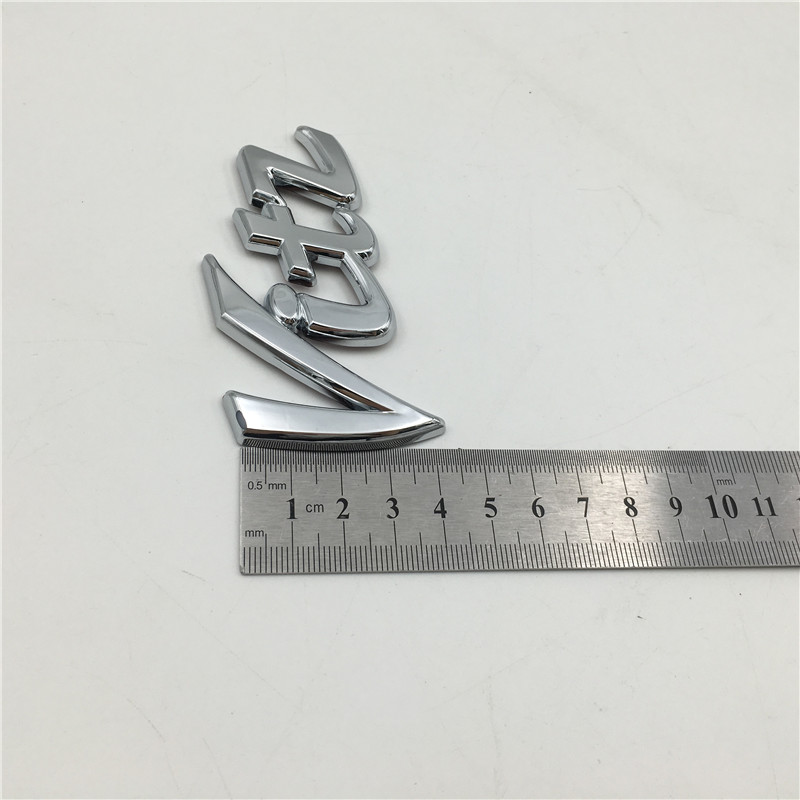 For Toyota Vitz Chrome Emblem Hatchback Badge Letters Rear Trunk Nameplate