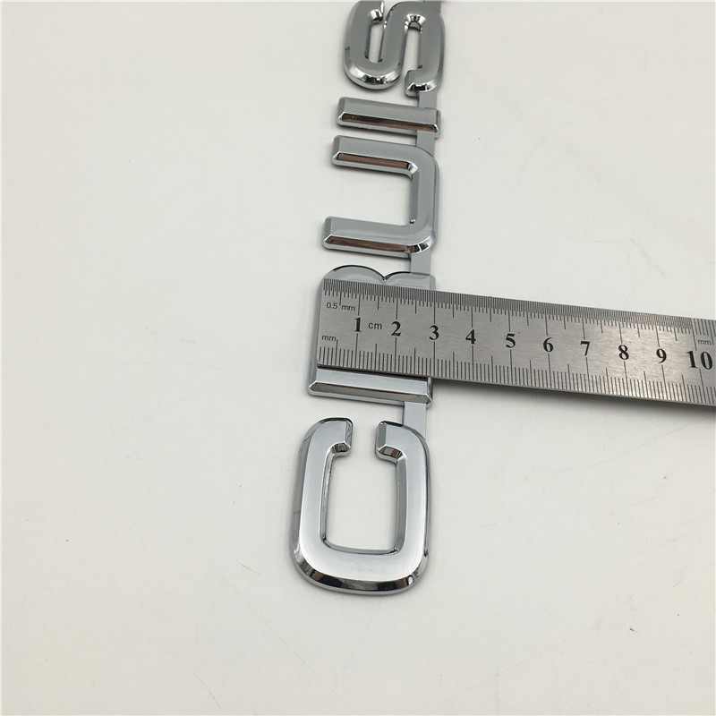 For Toyota Land Cruiser Prado Rear Trunk Boot Emblem Hatchback Badge Logo Car Ornament