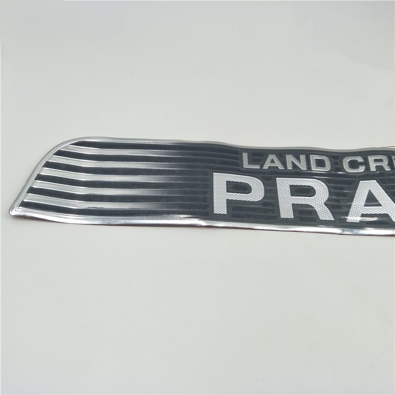 For Toyota Land Cruiser Prado Tail Emblem Car 3D Badge Sticker Rear Trunk Letter Logo Decal