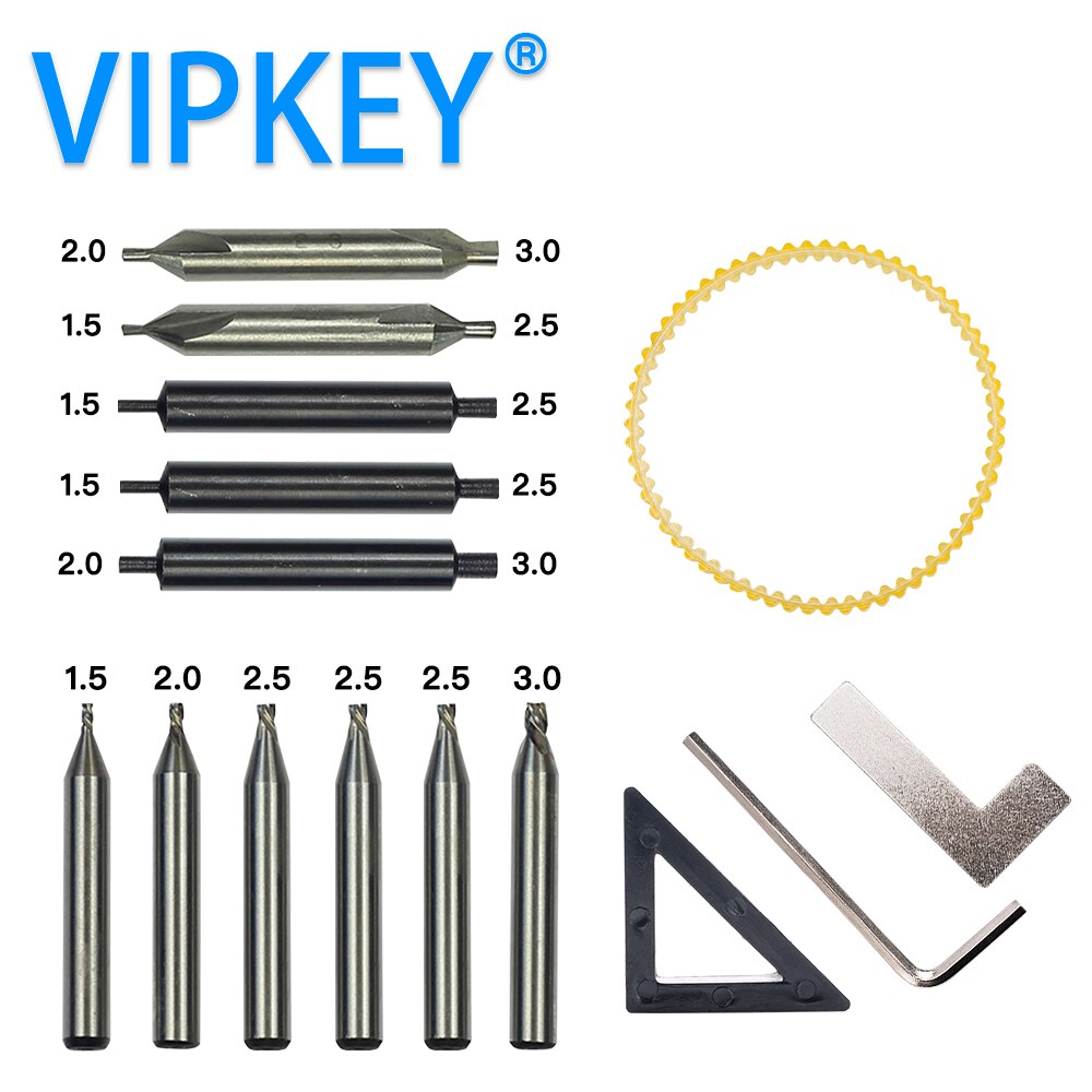 368A Key Duplicating Machine 180w Key Cutting Machine drill machine to make car door keys locksmith tools