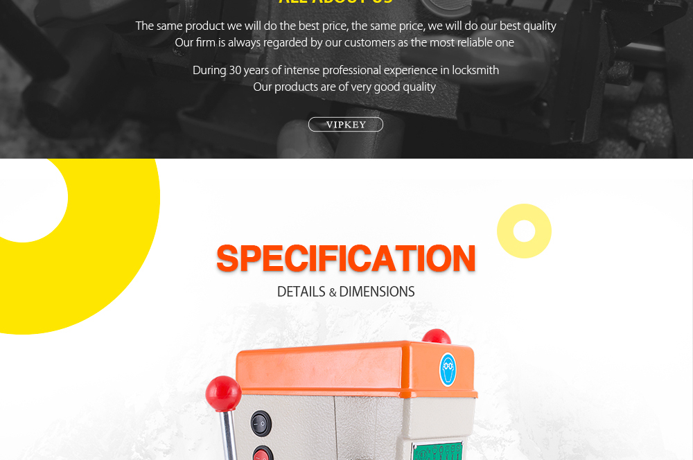 368A Key Duplicating Machine 180w Key Cutting Machine drill machine to make car door keys locksmith tools