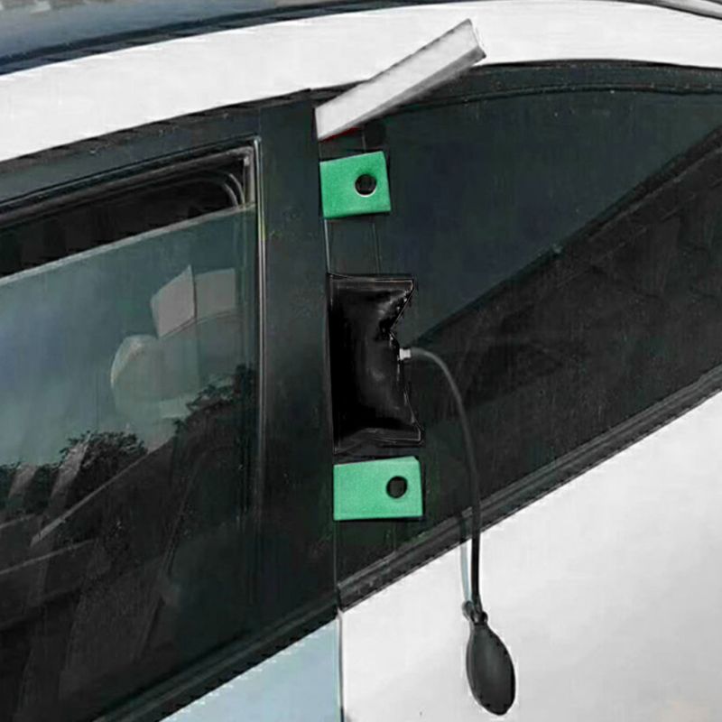 Car Door Lock Out Emergency Open Unlock Key Tools Kit + Black Air Pump Universal G6KC